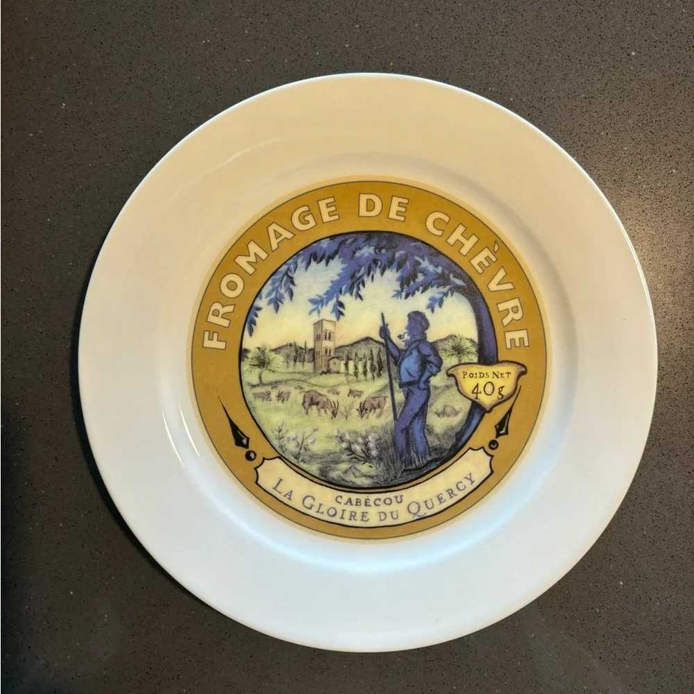 Restoration Hardware Classic French Cheese Plates